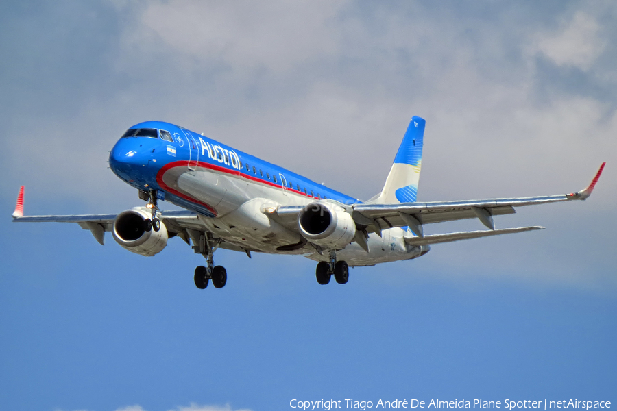 Austral Lineas Aereas Embraer ERJ-190AR (ERJ-190-100IGW) (LV-CDY) | Photo 553082