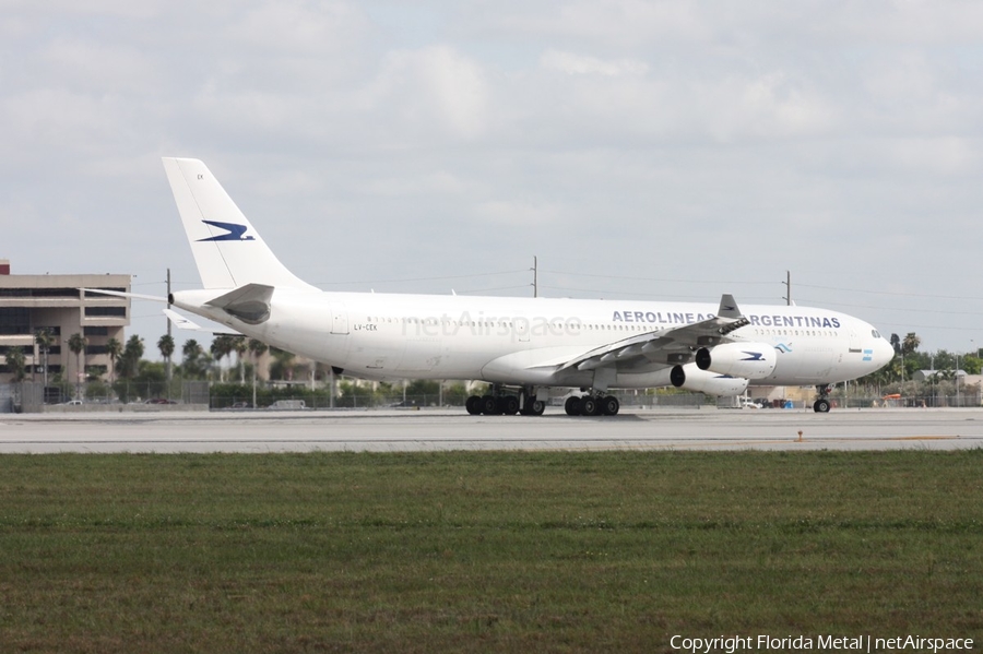 Aerolineas Argentinas Airbus A340-312 (LV-CEK) | Photo 307160