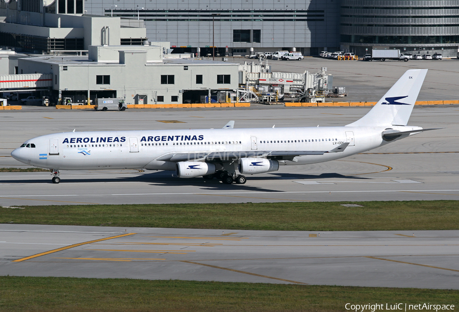 Aerolineas Argentinas Airbus A340-312 (LV-CEK) | Photo 6460