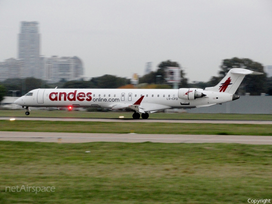Andes Líneas Aéreas Bombardier CRJ-900ER (LV-CFD) | Photo 46377