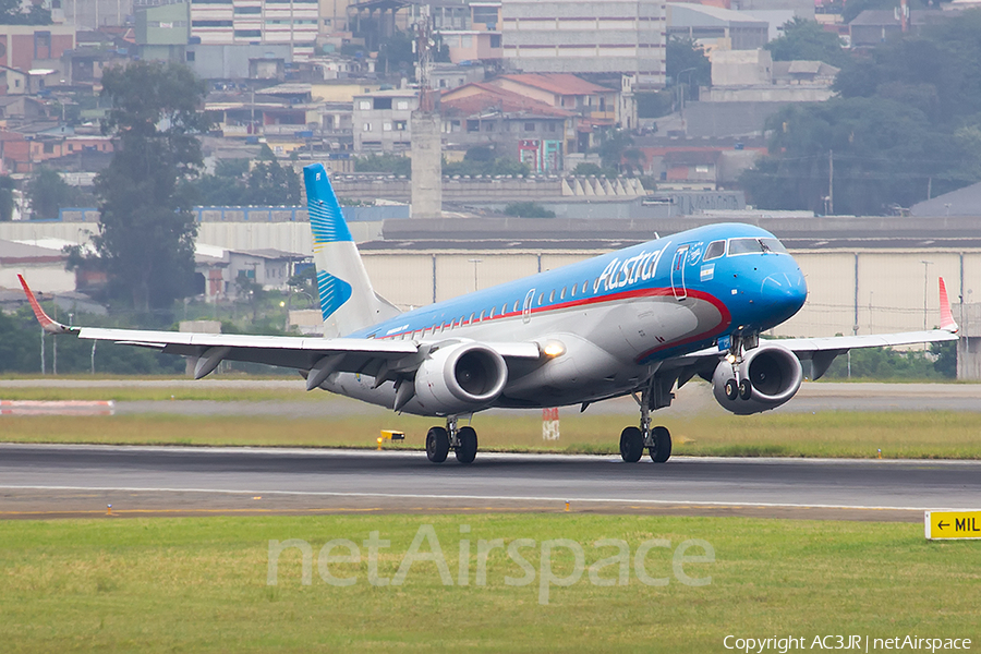 Austral Lineas Aereas Embraer ERJ-190AR (ERJ-190-100IGW) (LV-CPI) | Photo 329535