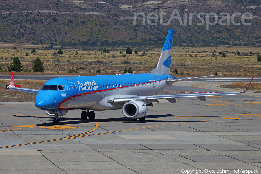 Austral Lineas Aereas Embraer ERJ-190AR (ERJ-190-100IGW) (LV-CPJ) | Photo 229788