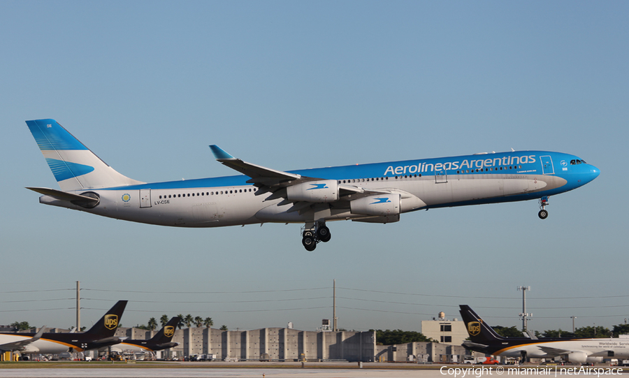 Aerolineas Argentinas Airbus A340-313X (LV-CSE) | Photo 32736