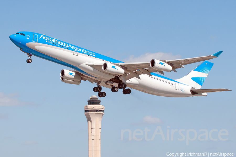 Aerolineas Argentinas Airbus A340-313X (LV-CSF) | Photo 17068