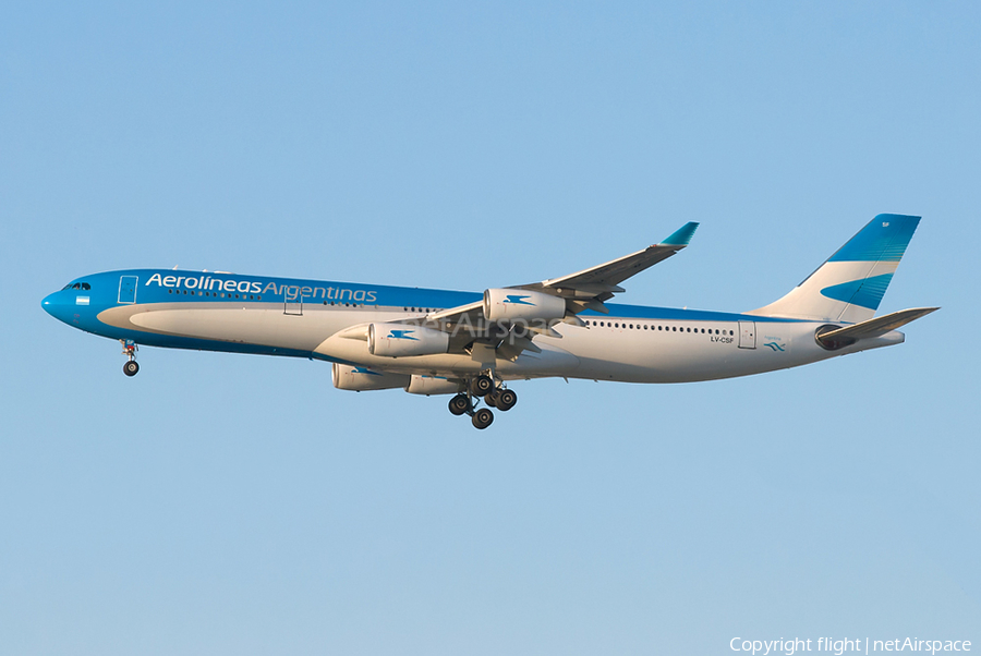 Aerolineas Argentinas Airbus A340-313X (LV-CSF) | Photo 6271