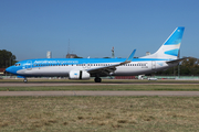 Aerolineas Argentinas Boeing 737-85F (LV-CTB) at  Buenos Aires - Jorge Newbery Airpark, Argentina