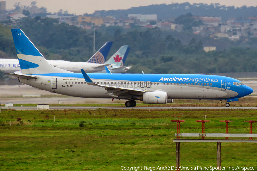 Aerolineas Argentinas Boeing 737-81D (LV-CXS) | Photo 369925