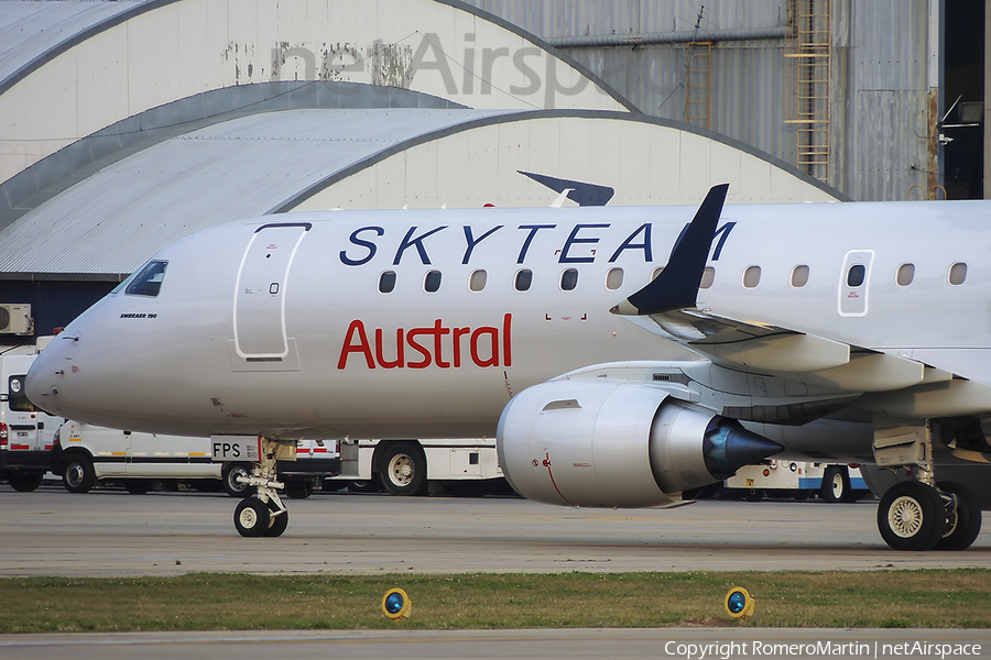 Austral Lineas Aereas Embraer ERJ-190AR (ERJ-190-100IGW) (LV-FPS) | Photo 32316