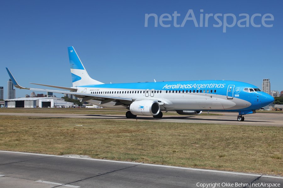 Aerolineas Argentinas Boeing 737-8BK (LV-FQZ) | Photo 229843