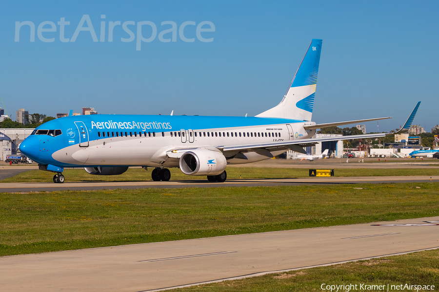 Aerolineas Argentinas Boeing 737-8BK (LV-FSK) | Photo 677294