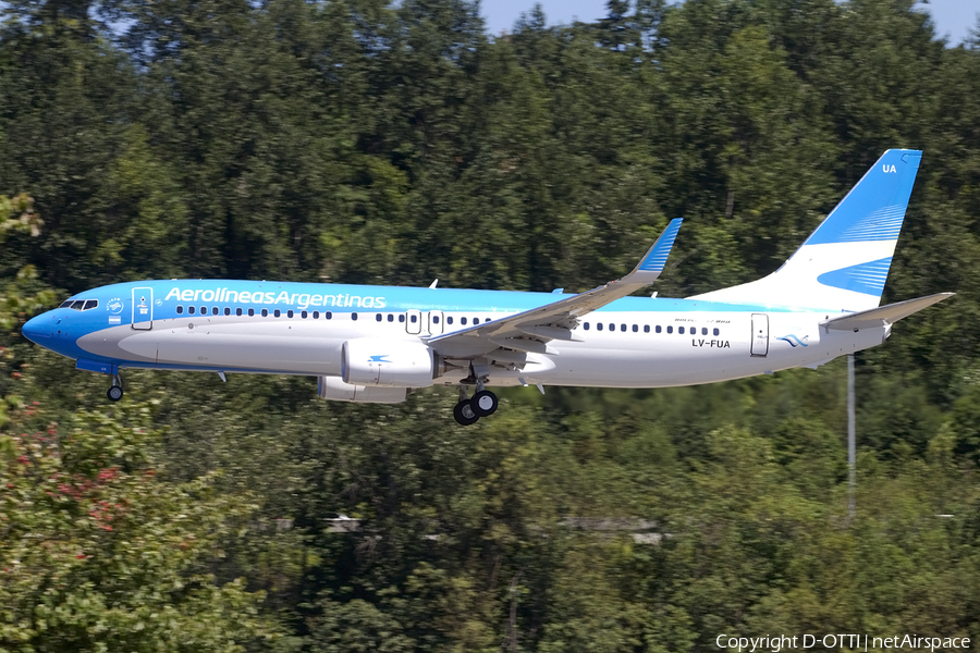 Aerolineas Argentinas Boeing 737-8HX (LV-FUA) | Photo 446553