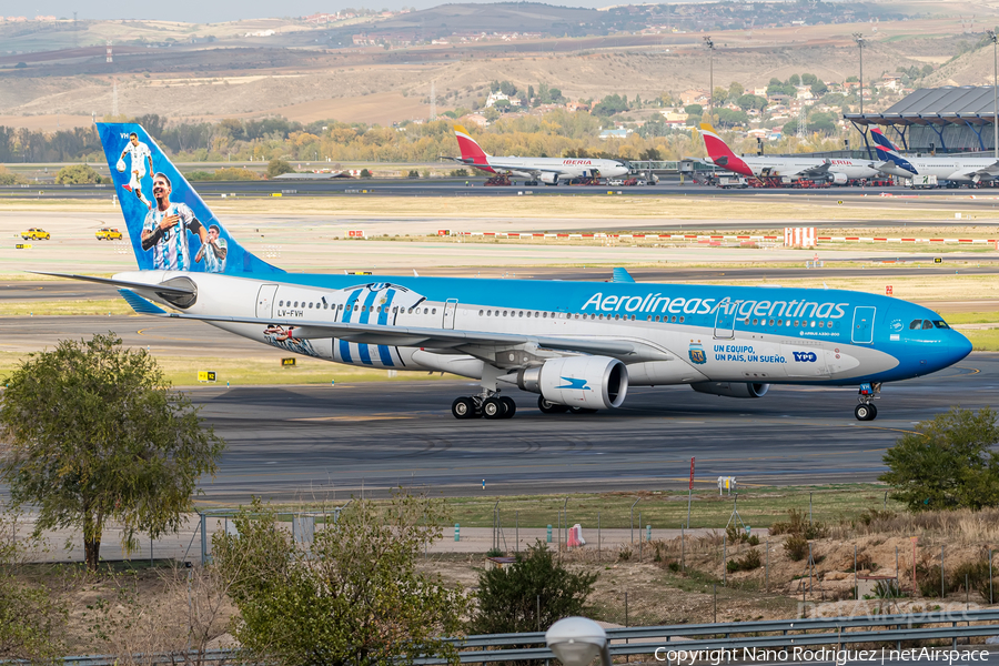 Aerolineas Argentinas Airbus A330-202 (LV-FVH) | Photo 538669