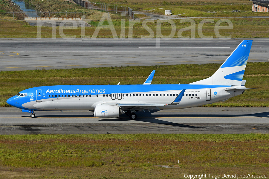 Aerolineas Argentinas Boeing 737-8SH (LV-FVM) | Photo 335118