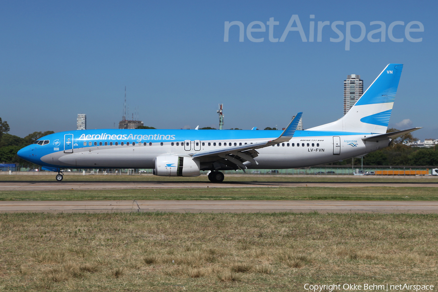 Aerolineas Argentinas Boeing 737-8SH (LV-FVN) | Photo 229862