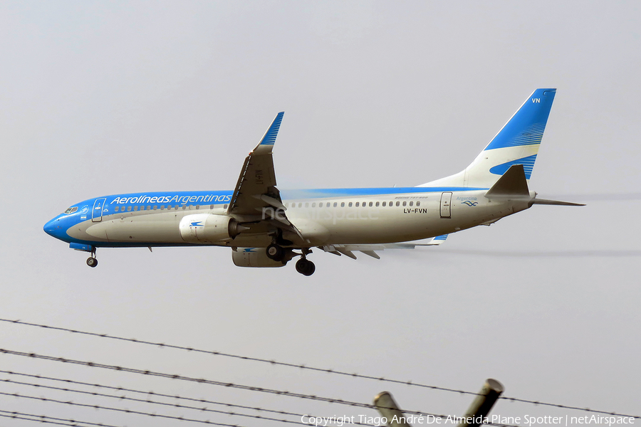 Aerolineas Argentinas Boeing 737-8SH (LV-FVN) | Photo 447701