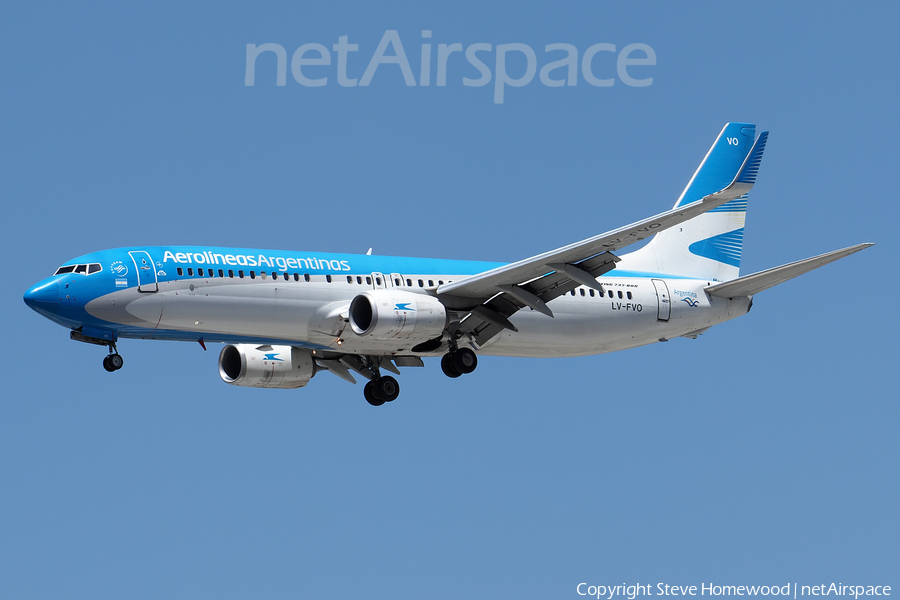 Aerolineas Argentinas Boeing 737-8SH (LV-FVO) | Photo 565220