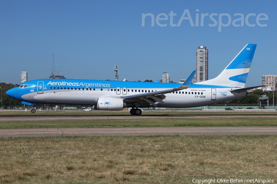 Aerolineas Argentinas Boeing 737-8SH (LV-GGK) | Photo 229873