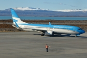 Aerolineas Argentinas Boeing 737-8HX (LV-GGQ) at  El Calafate - Comandante Armando Tola International, Argentina