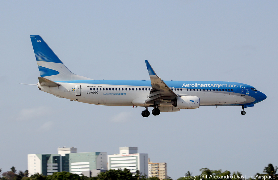 Aerolineas Argentinas Boeing 737-8HX (LV-GGQ) | Photo 495162