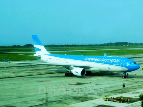 Aerolineas Argentinas Airbus A330-202 (LV-GIF) at  Yogyakarta - International, Indonesia