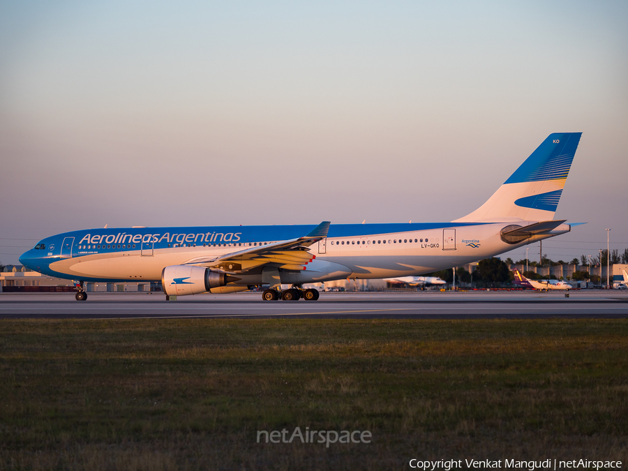 Aerolineas Argentinas Airbus A330-203 (LV-GKO) | Photo 154012