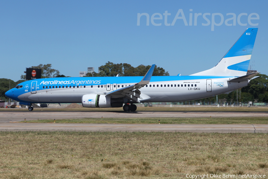 Aerolineas Argentinas Boeing 737-887 (LV-GKU) | Photo 230229