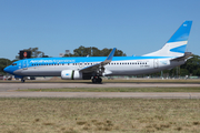 Aerolineas Argentinas Boeing 737-887 (LV-GKU) at  Buenos Aires - Jorge Newbery Airpark, Argentina