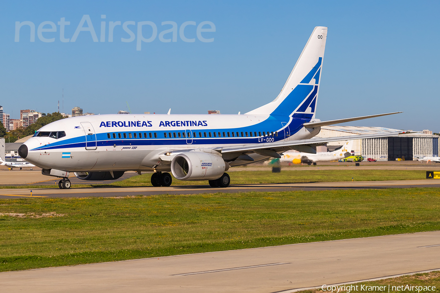 Aerolineas Argentinas Boeing 737-7BD (LV-GOO) | Photo 677284