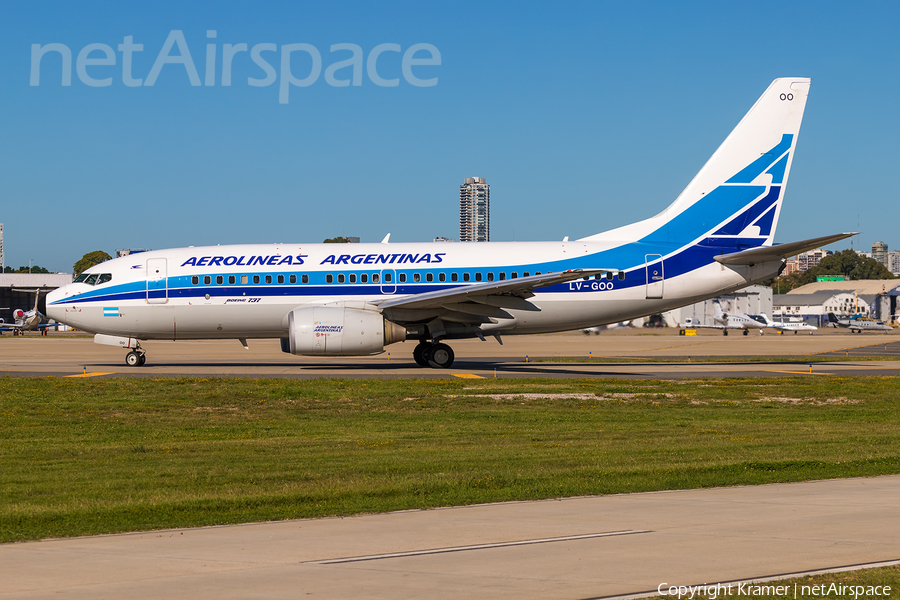 Aerolineas Argentinas Boeing 737-7BD (LV-GOO) | Photo 677285