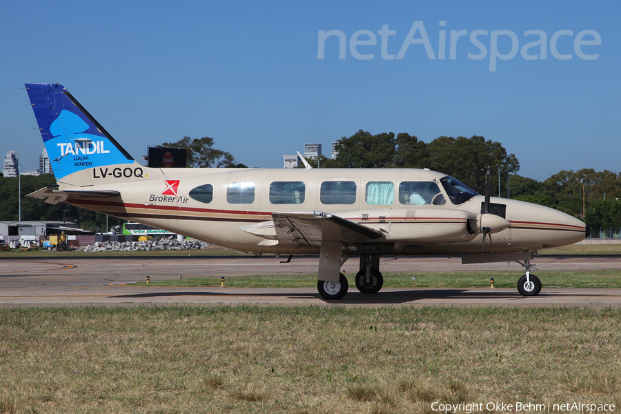 Broker Air Piper PA-31-350 Navajo Chieftain (LV-GOQ) | Photo 231366