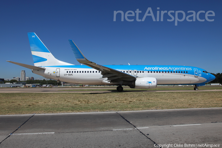 Aerolineas Argentinas Boeing 737-8SH (LV-GUC) | Photo 230231