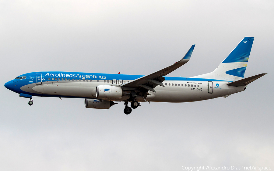 Aerolineas Argentinas Boeing 737-887 (LV-GVC) | Photo 518426