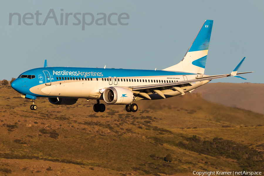 Aerolineas Argentinas Boeing 737-8 MAX (LV-HKV) | Photo 677233