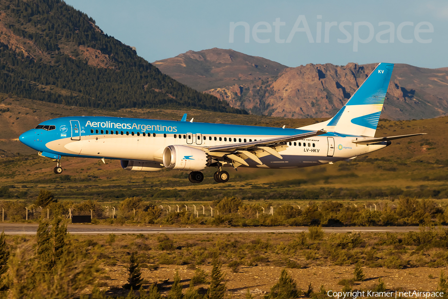 Aerolineas Argentinas Boeing 737-8 MAX (LV-HKV) | Photo 677234
