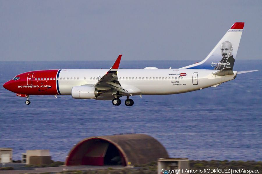 Norwegian Air Argentina Boeing 737-8JP (LV-HQH) | Photo 242029