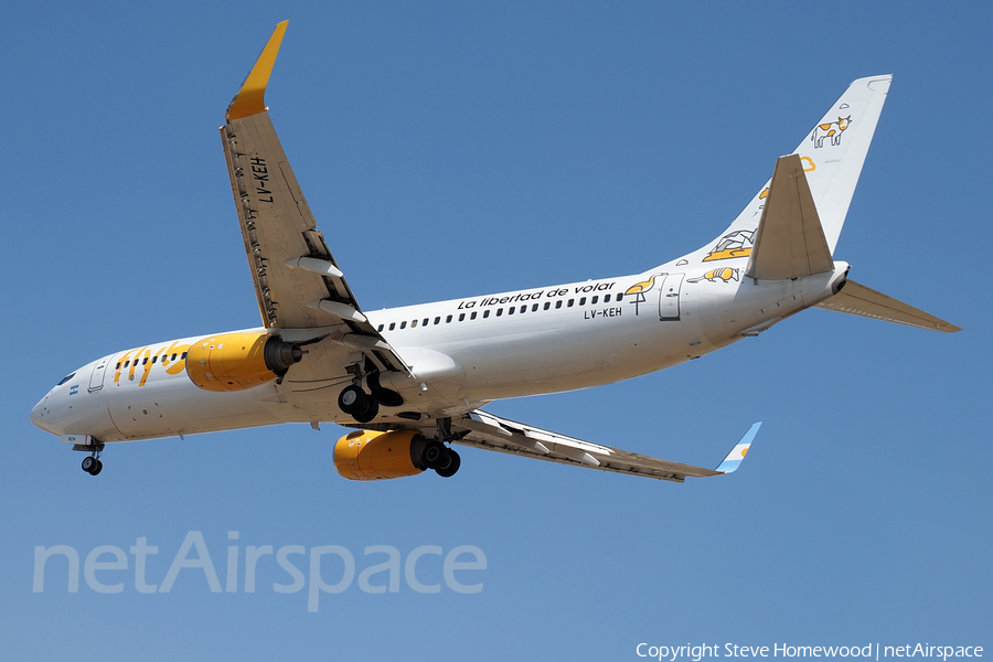 Flybondi Boeing 737-8U3 (LV-KEH) | Photo 565051