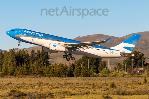 Aerolineas Argentinas Airbus A330-243 (LV-KHU) at  Bariloche - Teniente Luis Candelaria International, Argentina