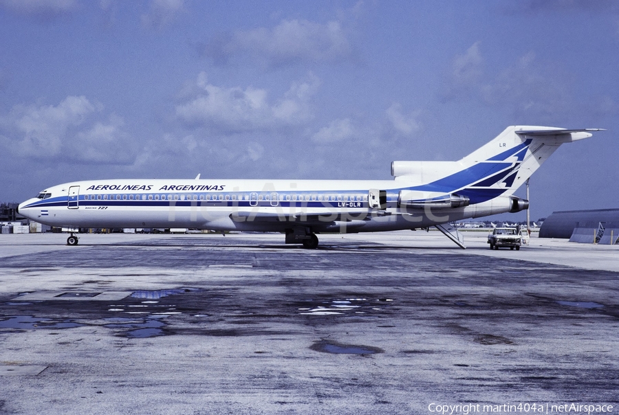 Aerolineas Argentinas Boeing 727-287(Adv) (LV-OLR) | Photo 346301