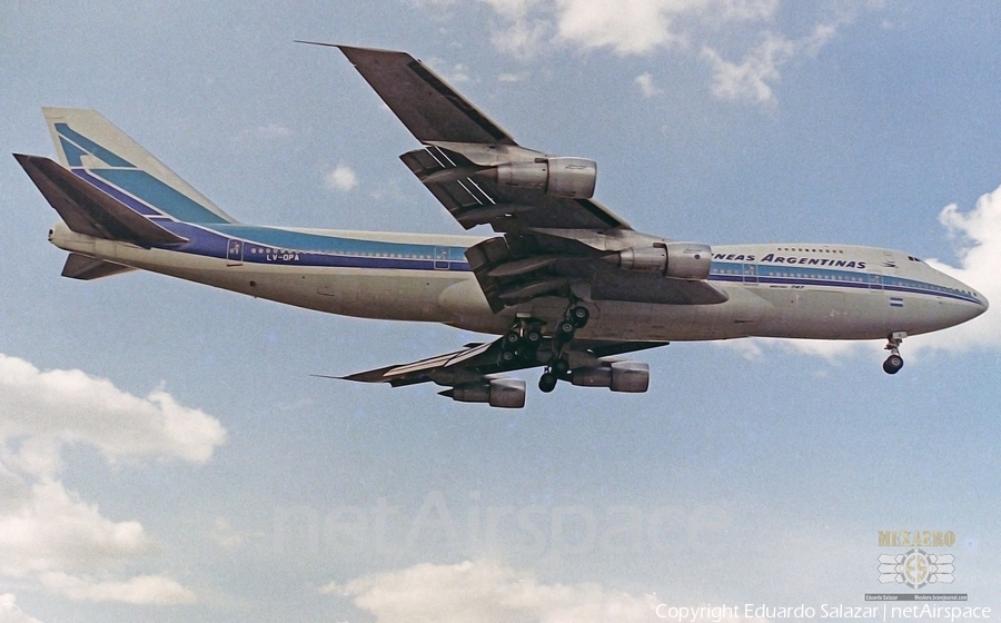 Aerolineas Argentinas Boeing 747-287B (LV-OPA) | Photo 286792