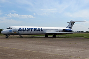Austral Lineas Aereas McDonnell Douglas MD-81 (LV-WFN) at  Moron, Argentina