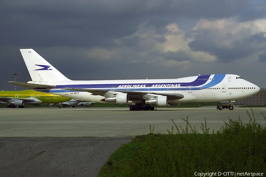 Aerolineas Argentinas Boeing 747-238B (LV-WYT) | Photo 305584