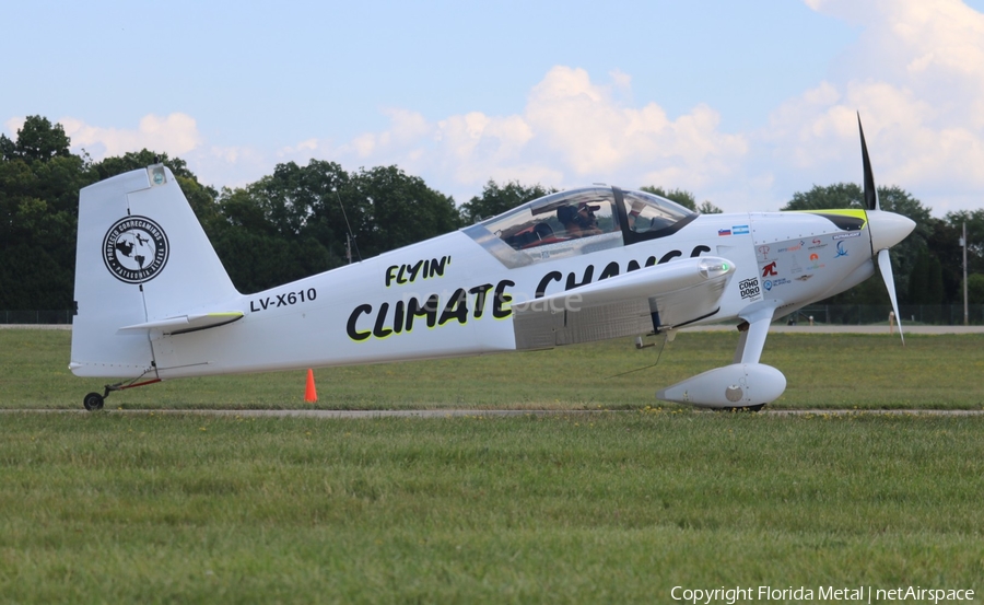 (Private) Van's Aircraft RV-7 (LV-X610) | Photo 549281