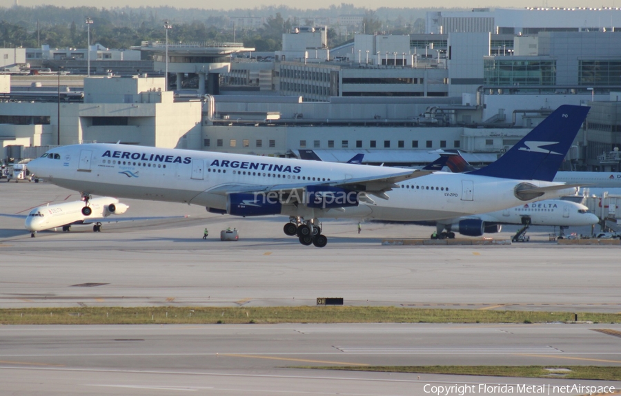 Aerolineas Argentinas Airbus A340-221 (LV-ZPO) | Photo 298097