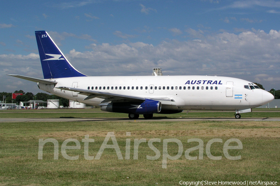 Austral Lineas Aereas Boeing 737-236(Adv) (LV-ZTJ) | Photo 50363