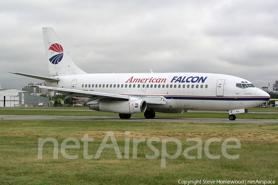 American Falcon Boeing 737-291 (LV-ZYJ) | Photo 50365