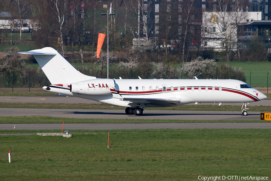 Global Jet Luxembourg Bombardier BD-700-1A10 Global Express (LX-AAA) | Photo 197070