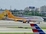 Centurion Air Cargo Boeing 747-4B5F (LX-ACV) at  Miami - International, United States