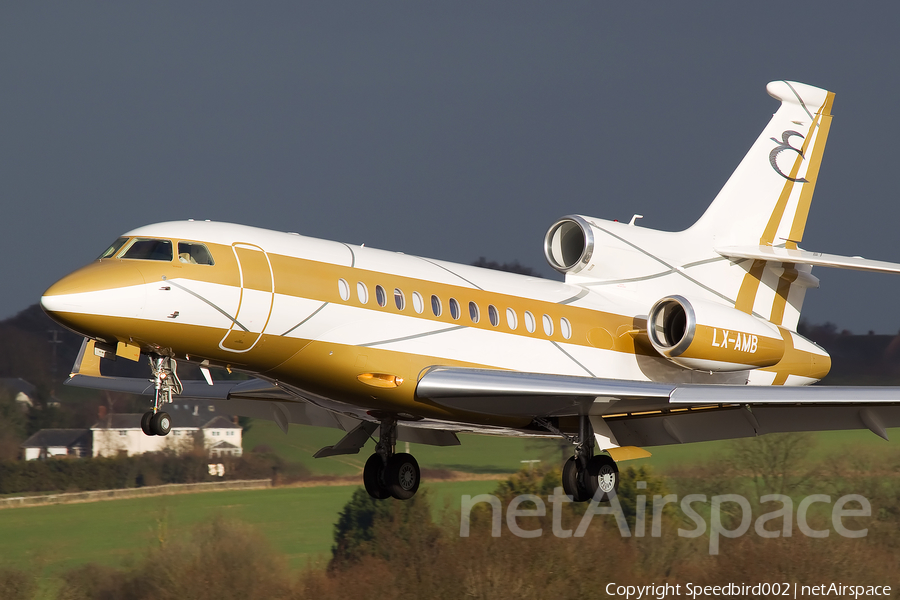 Global Jet Luxembourg Dassault Falcon 7X (LX-AMB) | Photo 24040