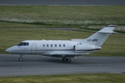 (Private) Raytheon Hawker 800XP (LX-ARC) at  Luxembourg - Findel, Luxembourg