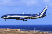 Global Jet Luxembourg Boeing 737-97Y(ER) BBJ3 (LX-DIO) at  Gran Canaria, Spain